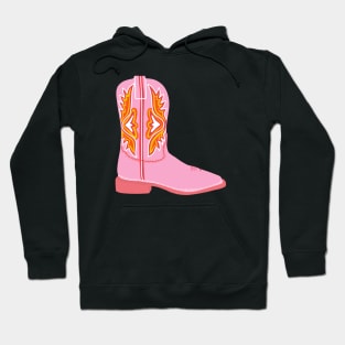 Cowgirl Boots (pink) Hoodie